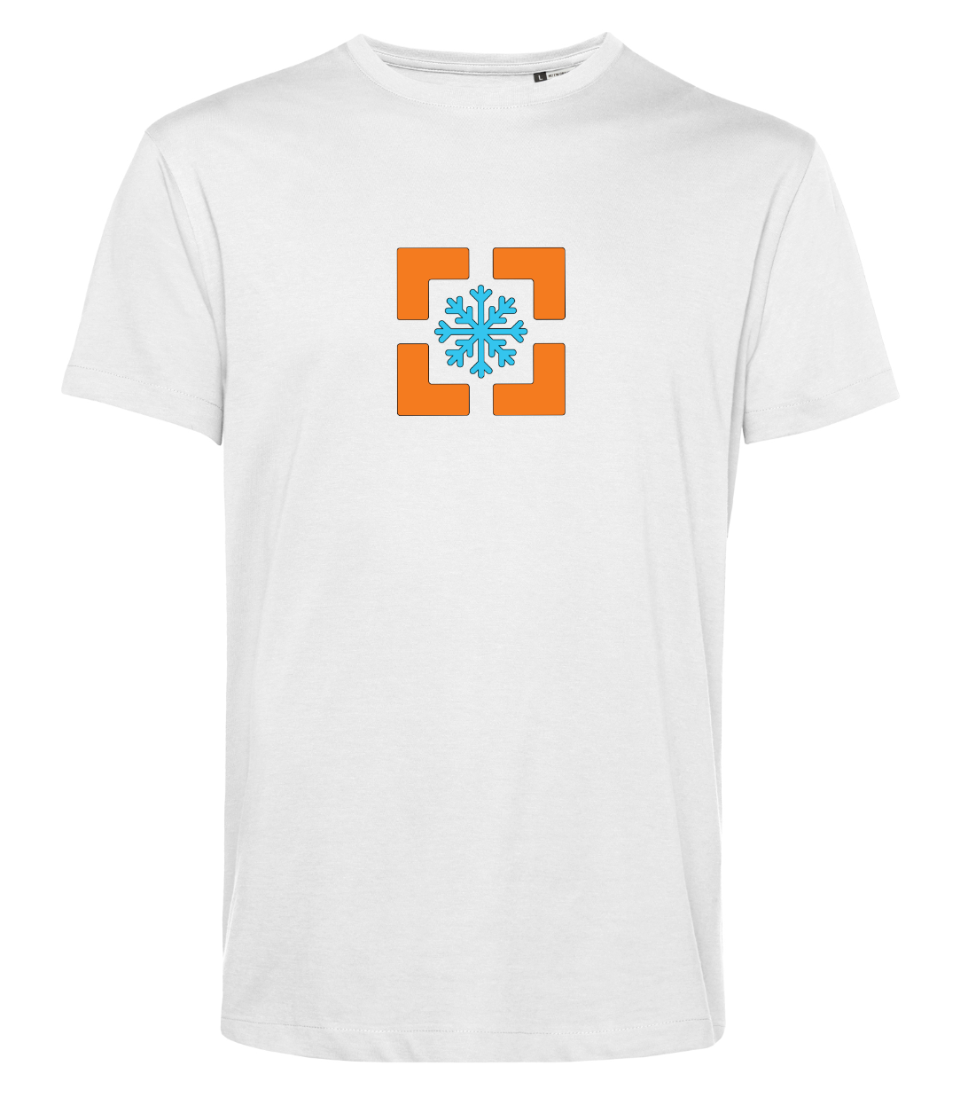 Nordicube Logo Hvit T-Skjorte