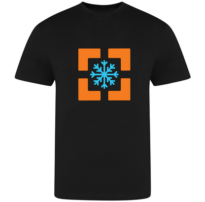 Nordicube Stor Logo Svart T-Skjorte